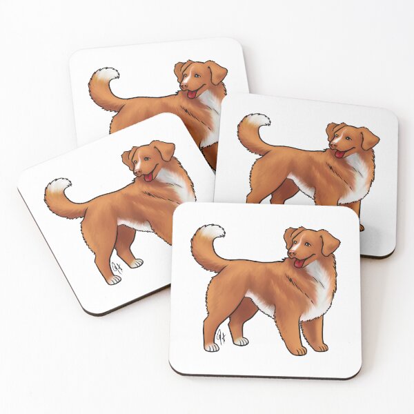 Item preview, Nova Scotia Duck Tolling Retriever - Red and White designed and sold by Jennifer Stolzer.