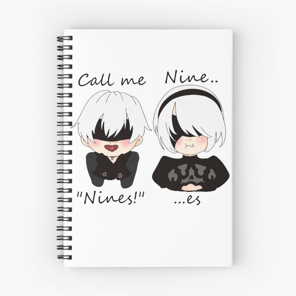 Item preview, "Call Me Nines!" 2B and 9S Chibi - NieR Automata designed and sold by Ostrythe.