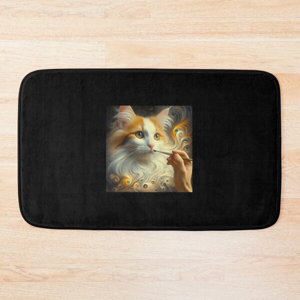 Item preview, Artful Turkish Van Odyssey designed and sold by BastKittyStore.