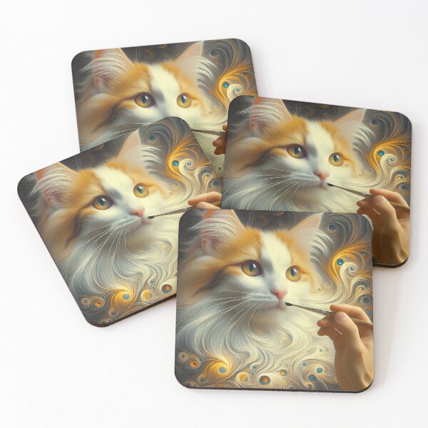 Item preview, Artful Turkish Van Odyssey designed and sold by BastKittyStore.