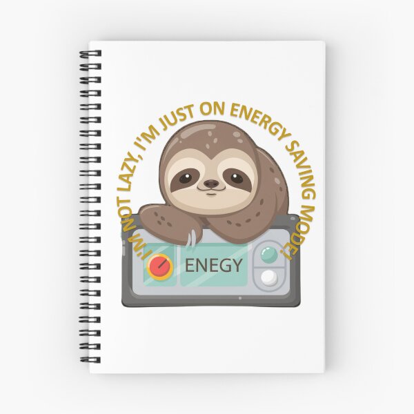 Item preview, No laziness, I'm just saving energy! designed and sold by r105.