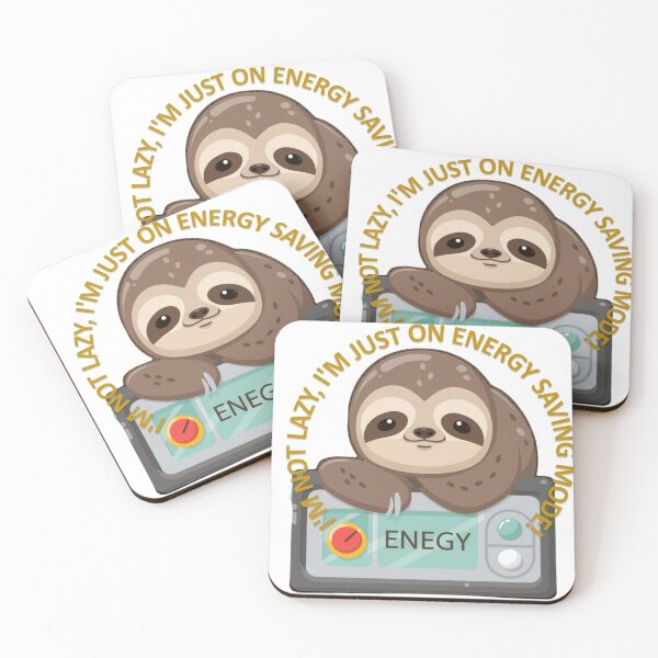 Item preview, No laziness, I'm just saving energy! designed and sold by r105.