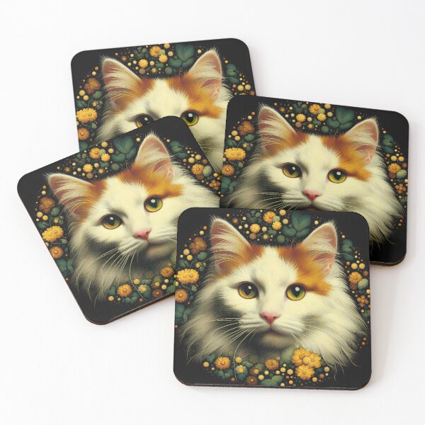 Item preview, Turkish Van Tapestry of Tranquility designed and sold by BastKittyStore.