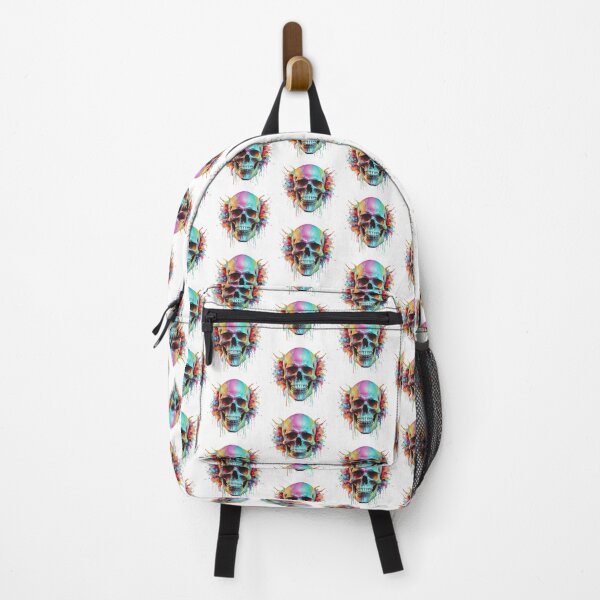 Item preview, Colorful skull designed and sold by NewPeak.