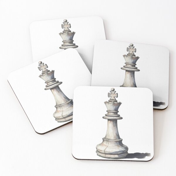 Item preview, Chess King in White designed and sold by ShawCo.