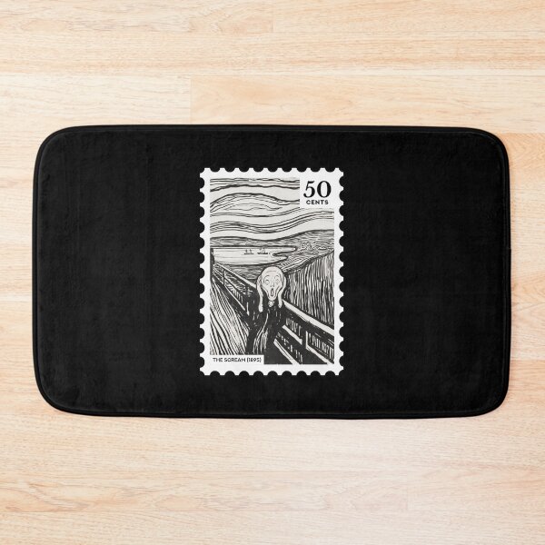 Item preview, Edvard Munch stamp designed and sold by RabbitK.