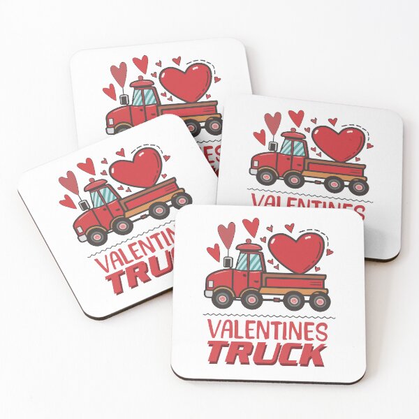 Item preview, Valentines construction truck  designed and sold by AlchemyColor.