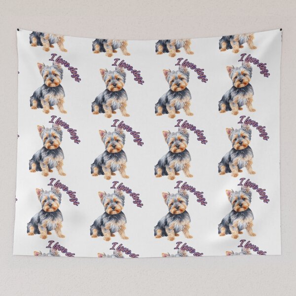 Item preview, I love dogs designed and sold by LittleWorldShop.