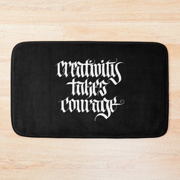 Item preview, Creativity Takes Courage : Reverse Lettering designed and sold by Carol Fountain Nix.