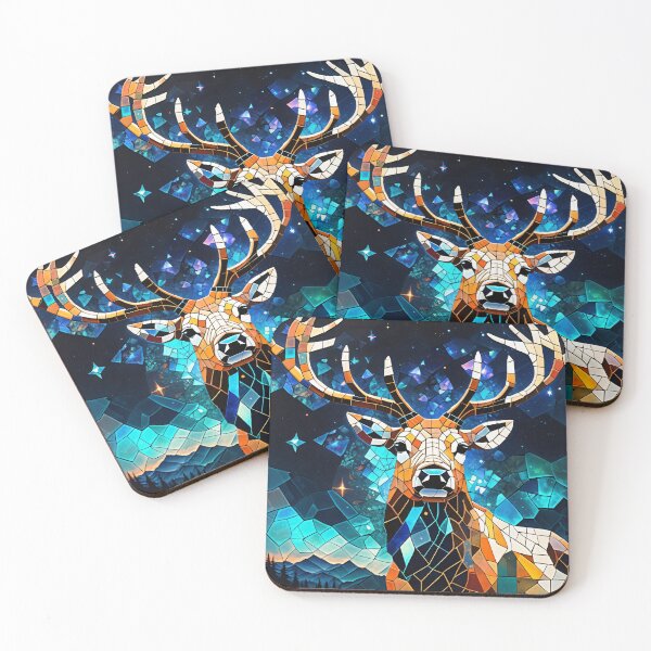 Item preview, Mosaic deer designed and sold by LilithsDesires.