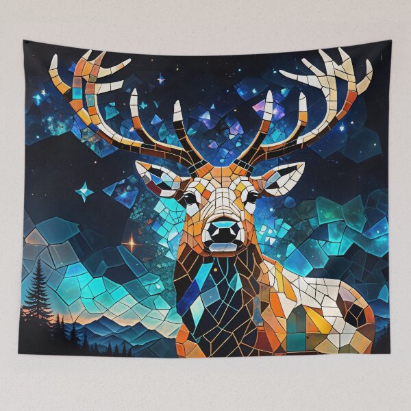Item preview, Mosaic deer designed and sold by LilithsDesires.