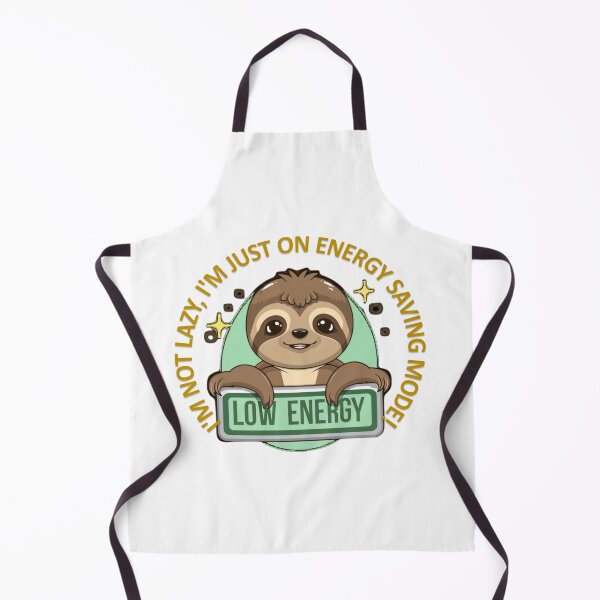 Item preview, No laziness, I'm just saving energy! designed and sold by r105.