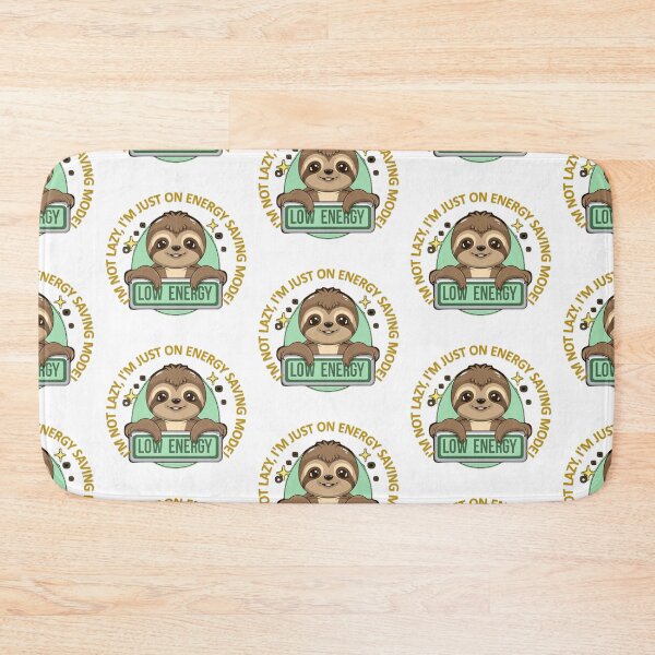 Item preview, No laziness, I'm just saving energy! designed and sold by r105.
