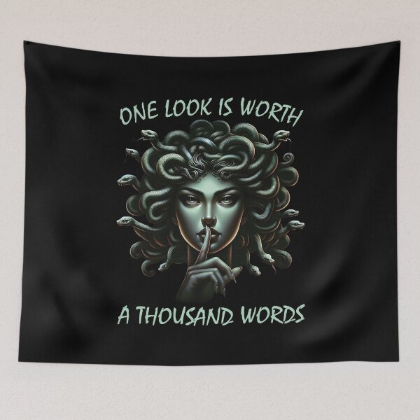 Item preview, Medusa Greek Mythology Ancient Goddess Snake Women designed and sold by Thomas Remmers.