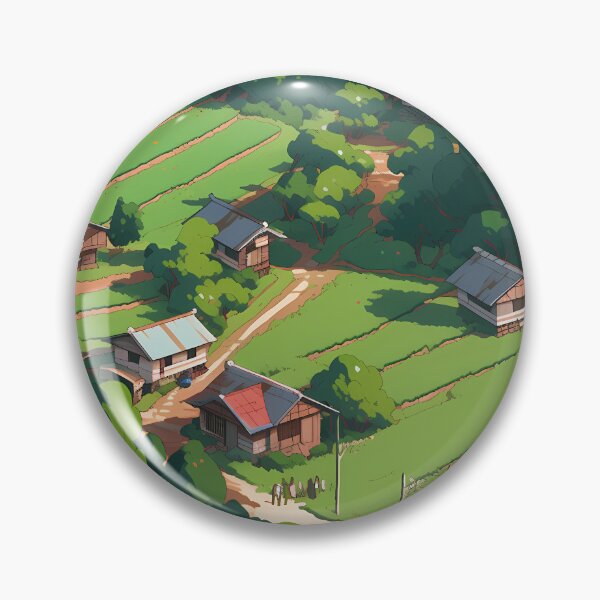 Item preview, Cozy Countryside, top down view- Pixel art designed and sold by octoboobs.