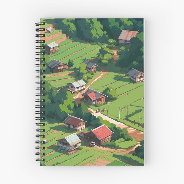 Item preview, Cozy Countryside, top down view- Pixel art designed and sold by octoboobs.