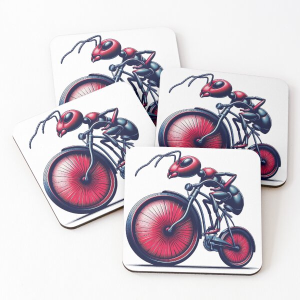 Item preview, crazy ant on a bike designed and sold by TOMASZ-ART.