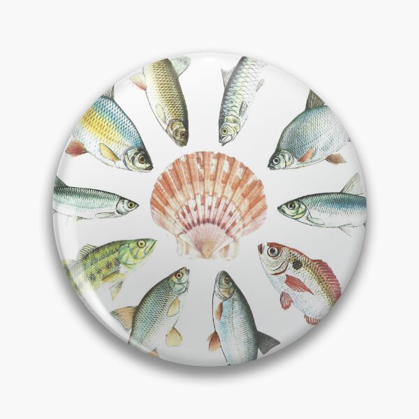 Item preview, 'Fish Face' hand cut paper collage designed and sold by Electric-Kitty.