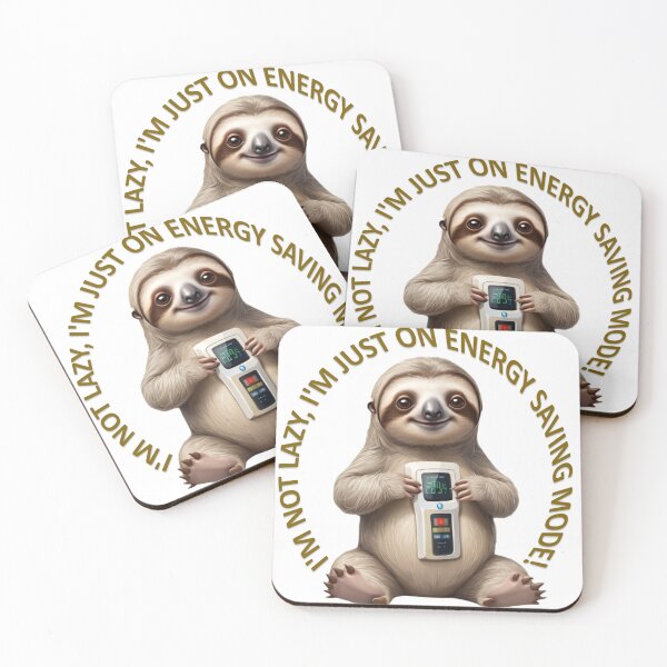 Item preview, No laziness, I'm just saving energy! designed and sold by r105.