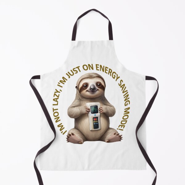 Item preview, No laziness, I'm just saving energy! designed and sold by r105.