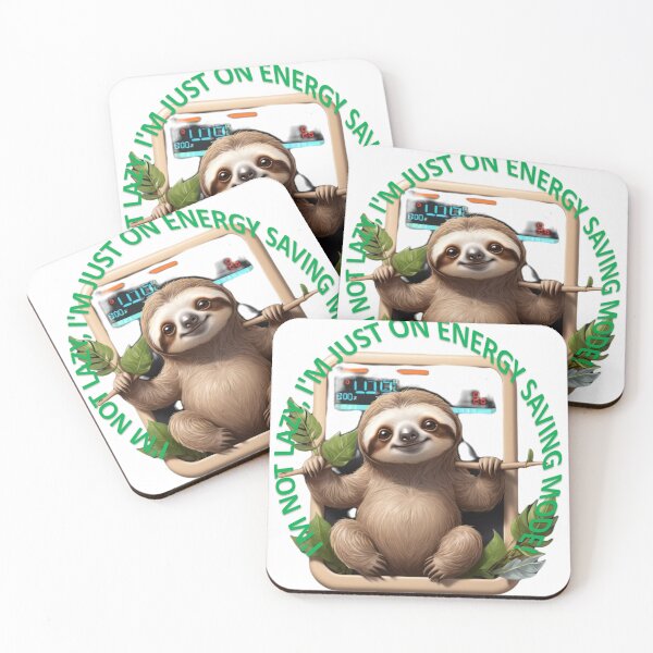Item preview, No laziness, I'm just saving energy! designed and sold by r105.