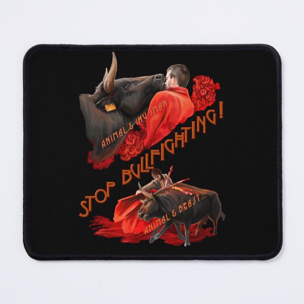 Item preview, Stop Bullfighting Painting designed and sold by AK-Hevonen.