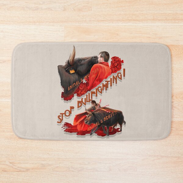 Item preview, Stop Bullfighting Painting designed and sold by AK-Hevonen.