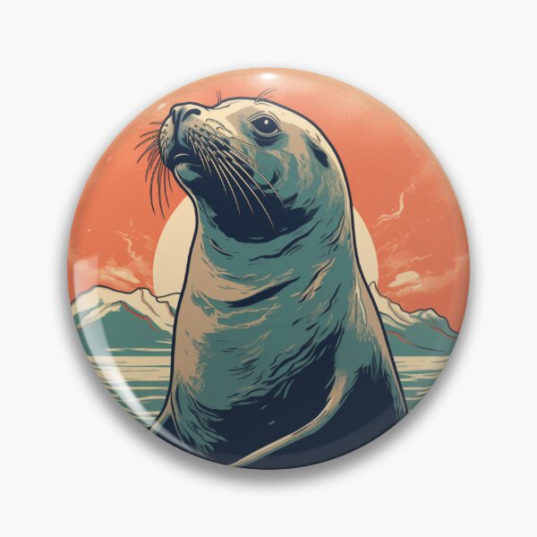 Item preview, Seal Retro Art designed and sold by InfamousRyanM.