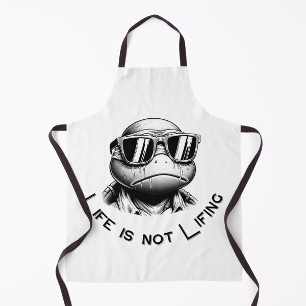 Item preview, Life is not Lifing - Turtle Cartoon designed and sold by PrintZillaShop.