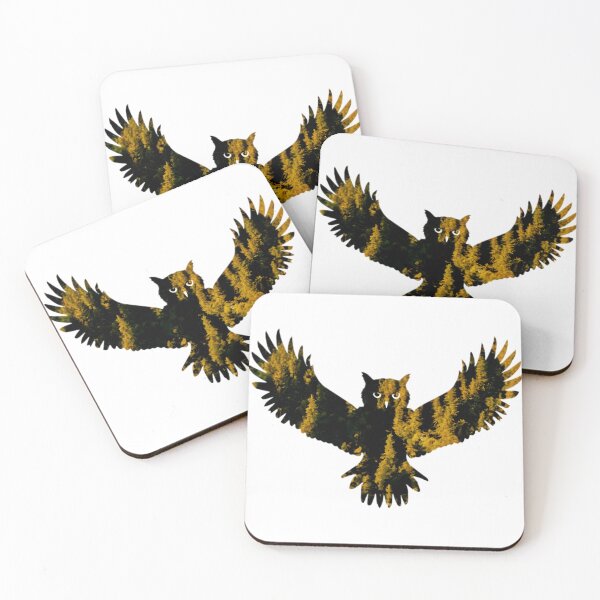 Item preview, Wild Flying Owl designed and sold by PlanetMarker.