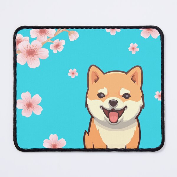 Item preview, Shiba and Cherries designed and sold by Tinafrogger1017.