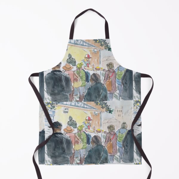 Item preview, Buying Food At The Market - Christmas in Exeter designed and sold by MikeJory.