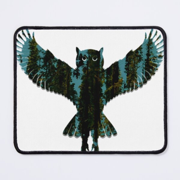 Item preview, Wild Flying Owl designed and sold by PlanetMarker.