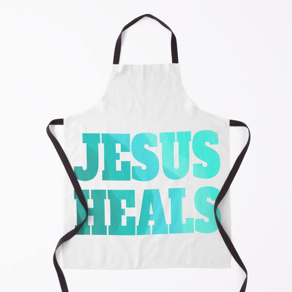 Item preview, Jesus Heals Blue Waves Christian designed and sold by PMCreative.