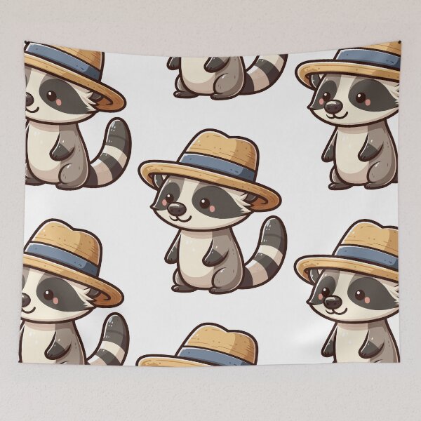 Item preview, Cool Coati in Hat designed and sold by ArtfulWeave.