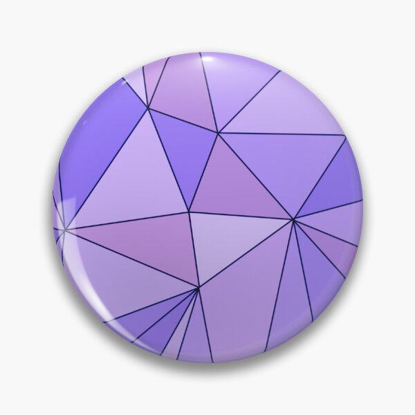 Item preview, 3D Mosaic Triangles Purple Shades designed and sold by WeArePear.