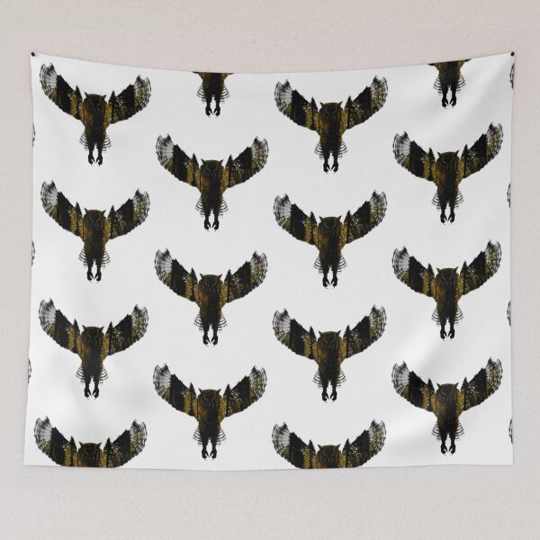 Item preview, Wild Flying Owl designed and sold by PlanetMarker.