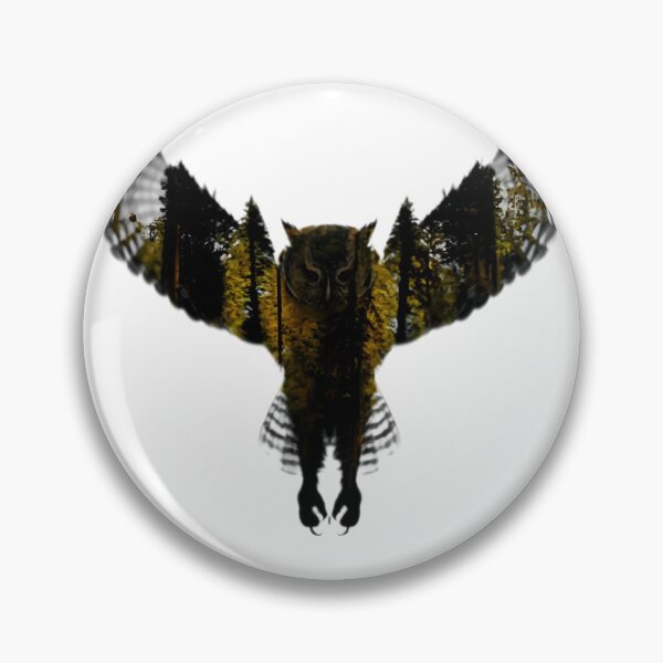 Item preview, Wild Flying Owl designed and sold by PlanetMarker.