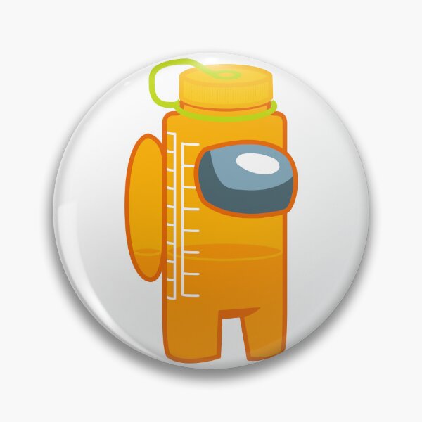 Item preview, Suspicious Water Bottle - Clementine designed and sold by BipedalNarwhal.