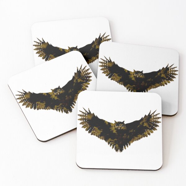 Item preview, Wild Flying Owl designed and sold by PlanetMarker.