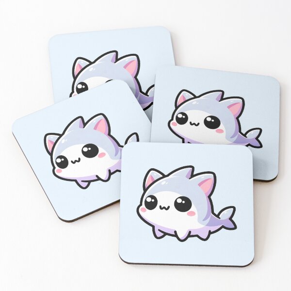 Item preview, Catshark! Cute Cat Shark Cartoon designed and sold by PMCreative.