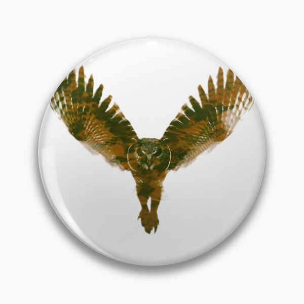 Item preview, Wild Flying Owl designed and sold by PlanetMarker.