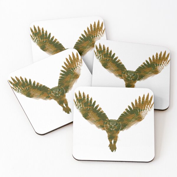 Item preview, Wild Flying Owl designed and sold by PlanetMarker.