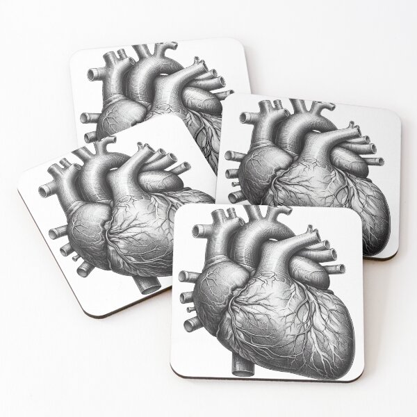 Item preview, Atonomically correct heart pencil drawing designed and sold by Zagato87.