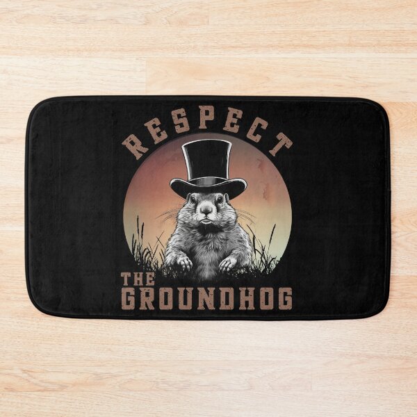 Item preview, Respect The Groundhog Funny Gift For February designed and sold by Chmielayka.