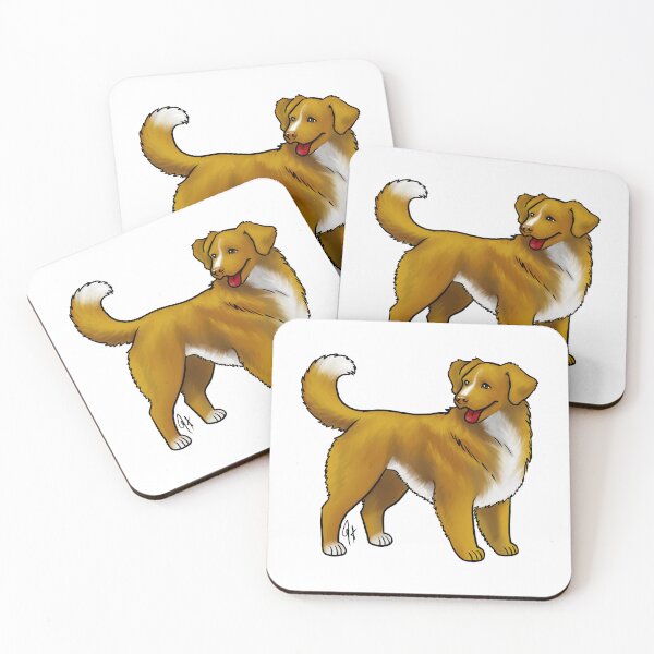 Item preview, Nova Scotia Duck Tolling Retriever - Red Gold and White designed and sold by Jennifer Stolzer.