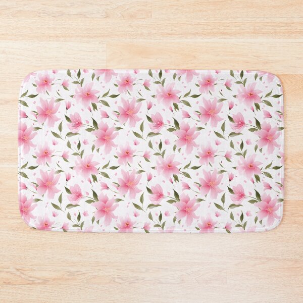 Item preview, Pink lris flower seamless pattern designed and sold by varinchai.