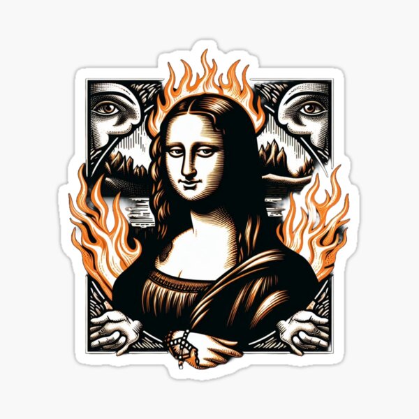 Item preview, Mona Lisa designed and sold by Greydate.