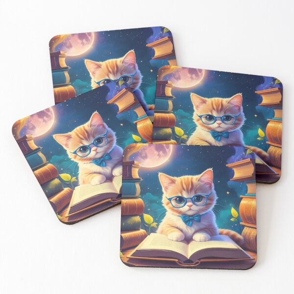 Item preview, Cat Book Corner Fantasy designed and sold by UBdesign.