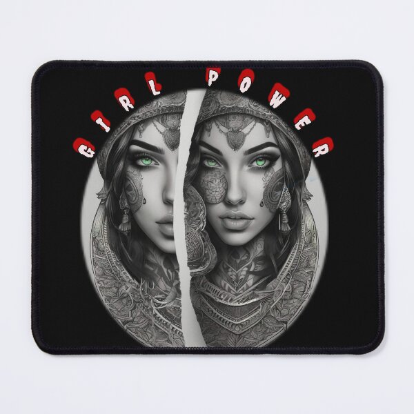 Item preview, Girl power, Janus emeralds and tattoos a strong women designed and sold by sailorsam1805.